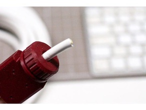 seniorclampy - resistente não danificar o cabo de strain relief clamp partes grampo do gestão cabos monte alívio tensão 3d print model - Mito3D