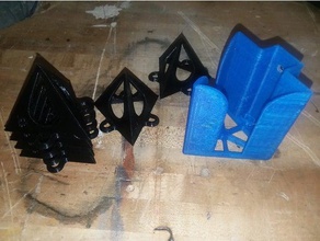 Farbe pyramid Halter Werkzeug-Halterungen & - Boxen 3d print model - Mito3D