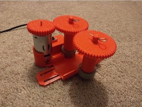 hotwheels-booster 3d-drucken booster hotwheels 3d print model - Mito3D