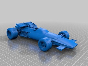 ferrari 312b f1 - 1 20 vehículos coche la fórmula modelo de raza 3d print model - Mito3D
