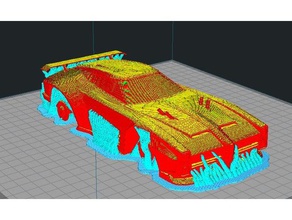 dominus cohete de la liga reparado juegos grande coche gran tamaño reparación el pequeño 3d print model - Mito3D