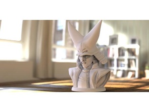 samurai esculturas 3d print model - Mito3D