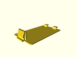batteria cover creator v2 parti di ricambio vano coperchio della porta 3d print model - Mito3D