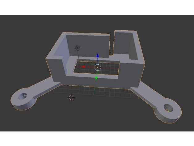 wolfwhoop wt05 plus mount hobby quad tiny whoop 3D print model - Mito3D