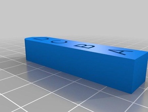 test print 3d printing 3d print model - Mito3D