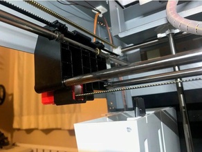 ocioso do suporte rolete da vinci impressoras 3d Impressora de peças eixo x tensão correia 3d print model - Mito3D