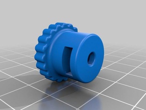 bed leveling knob tronxy x5s 6-32 screw & nut 3d printer parts 3d print model - Mito3D