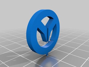 overwatch logo keychain keychains abs game pla video 3d print model - Mito3D