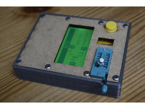 lcr-t4 lasercut + impressão 3d caso eletrônica 3d print model - Mito3D