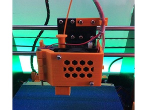 a8 easy filament access gate supports 3d printer extruders extruder anet frame upgrade 3d print model - Mito3D