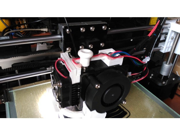 anet a8 soporte magnético del ventilador Impresora 3d accesorios el 3D print model - Mito3D