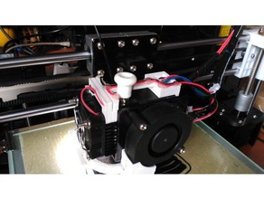 anet a8 suporte magnético fã Impressora 3d acessórios ventilador 3d print model - Mito3D