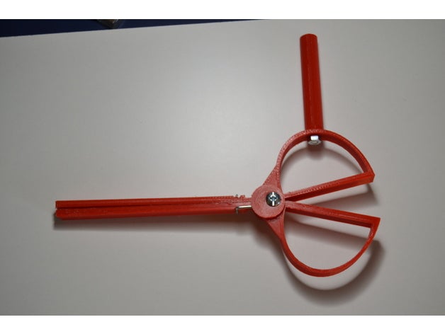 pinzas para sujetar mano impedida os acessórios 3D print model - Mito3D