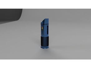 single handed lightsaber props 3d print model - Mito3D