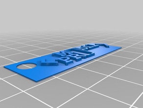 mobilpro logotipo keychain A impressão 3d 3d print model - Mito3D
