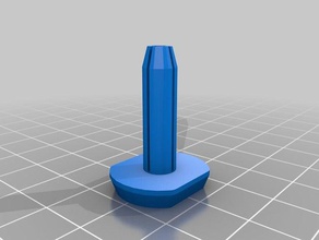 plastic rivet - longer 3d print model - Mito3D