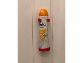 glade spray bottle holder bathroom 3d print model - Mito3D