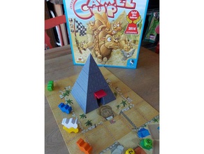Würfel-Turm pyramid-camel up-Brettspiel Würfel boardgames Brett-Spiel Pyramide 3d print model - Mito3D