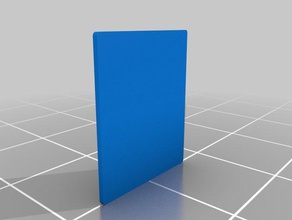 indiana hoosiers mouse pad de la oficina 3d print model - Mito3D
