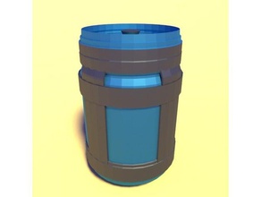 chug jug works props container fortnite fun just kicks potion toy useful 3d print model - Mito3D