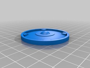 bromomir shield 3d printing hobbit lotr one ring 3d print model - Mito3D