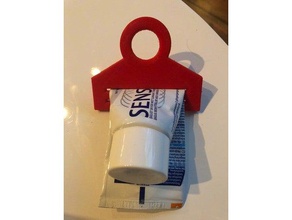 toothpaste squeezer holder bathroom 3d print model - Mito3D
