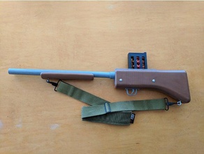 maceracı dart silahı sahne silah steampunk 3d print model - Mito3D