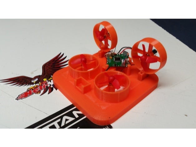 tiny whoov r c vehicles quadcopter whoop 3D print model - Mito3D