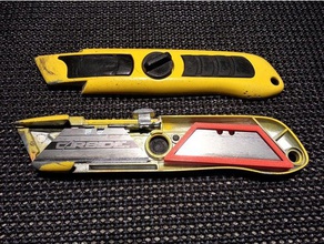 spare blade holder utility knife parts 3d print model - Mito3D