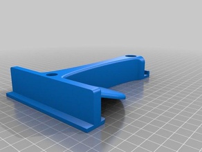 anet a8 rear y brace 3d printer parts 3d print model - Mito3D