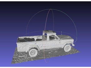 1966 jeep gladiator scans & replicas 3d print model - Mito3D