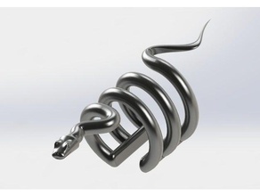 bracciale serpente bracciali braccialetto 3d print model - Mito3D