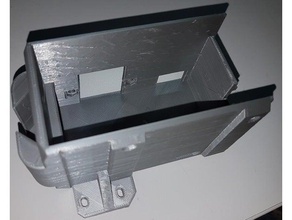 original prusa mk2 mk25 la caja de alimentación conector cola milano Impresora 3d las piezas el i3 fuente 3d print model - Mito3D