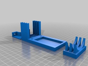 laser holder biology 3d print model - Mito3D