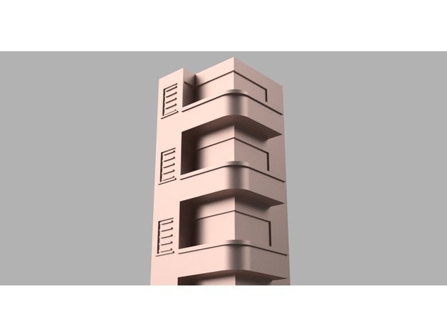 bauhaus, las piezas de ajedrez - pinkser calle tel aviv esculturas la bauhaus pieza israel 3D print model - Mito3D