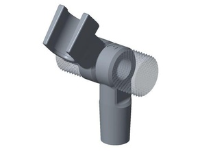 shower head swivel joint bathroom 3d print model - Mito3D