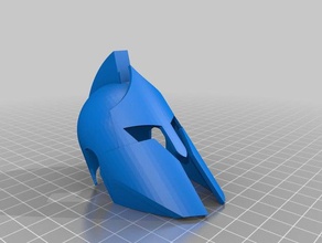 spartan helmet props greek art history sparta 3d print model - Mito3D