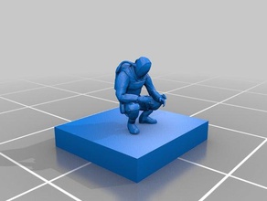 hazmat stalker A impressão 3d 3d print model - Mito3D