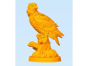 eagle las esculturas la barba 3d print model - Mito3D