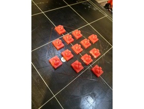 playmobil rosso clip systemx giocattolo & accessori di gioco 3d print model - Mito3D