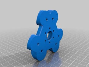 magnético efectoras su transporte Impresora 3d de las piezas La impresión en delta impresora la efector 3d print model - Mito3D