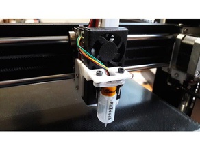bl-touch mounting jgaurora a5 3d printer parts sensors 3d print model - Mito3D