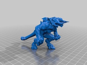 doom 3 guardian 3d printing 3d print model - Mito3D