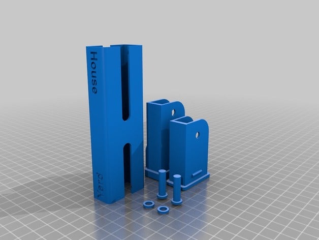 titular de la clave llaveros 3D print model - Mito3D