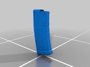 556 x 45 pmag juegos arma de fuego la revista 3d print model - Mito3D