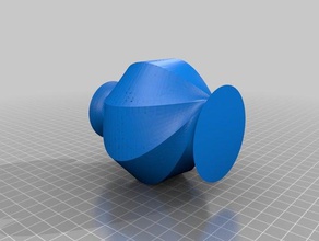 twisted vaso arredamento fresco il 3d print model - Mito3D