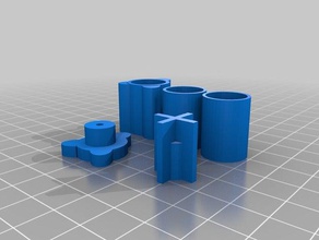 mini querstrahlruder A impressão 3d 3d print model - Mito3D