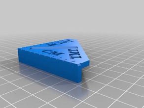 centro de localizador objetos redondos - governantes A impressão 3d 3d print model - Mito3D