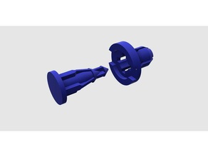 bumper retainer buttons automotive auto body honda clip 3d print model - Mito3D