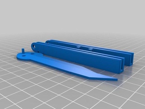 buterfly couteau outils de coupe le 3d print model - Mito3D